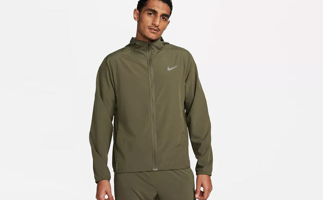 Mens Nike Dri FIT Form Hooded Jacket