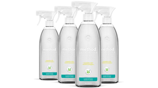 Method Daily Shower Cleaner Spray 4 Pack