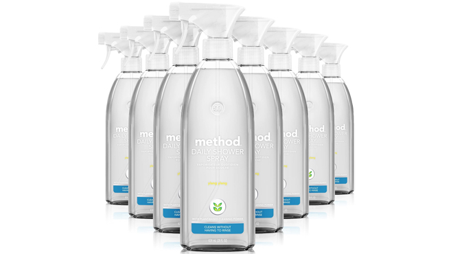 Method Daily Shower Cleaner Spray 8 Pack Ylang Ylang