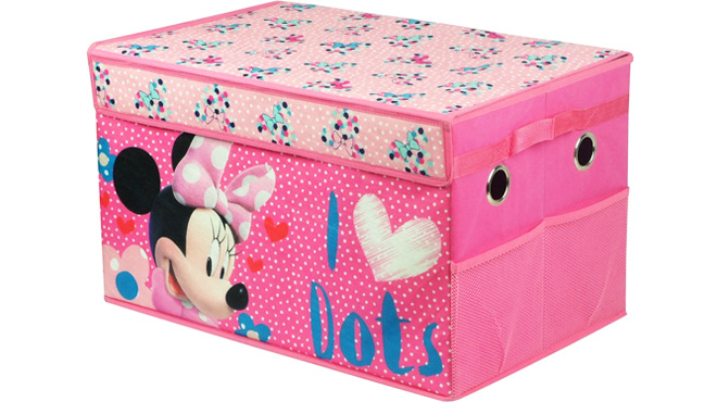 Minnie Mouse Collapsible Toy Storage Trunk