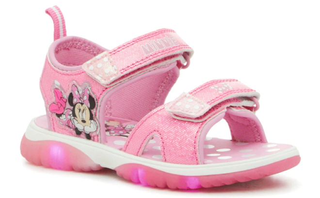 Minnie Mouse Minnie Toddler Light Up Sandals