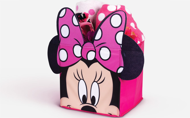 Minnie Mouse Playroom Storage Bins