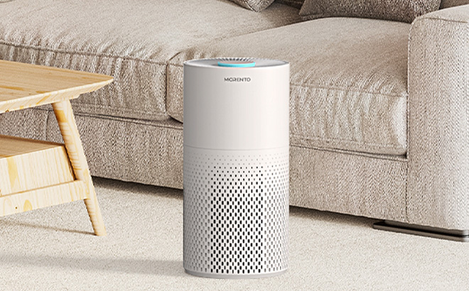 Morento Hepa Air Purifier in the Room