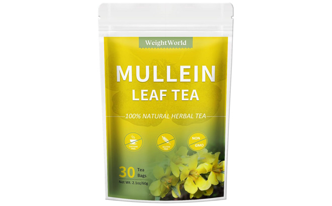 Mullein Tea Lungs Cleanse Herb