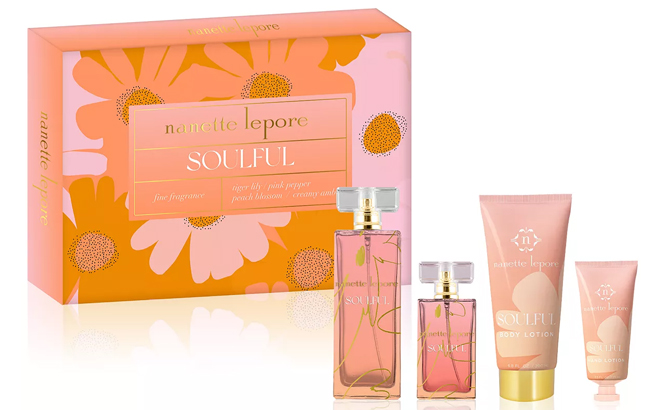 Nanette Lepore 4 Piece Soulful Eau de Parfum Gift Set