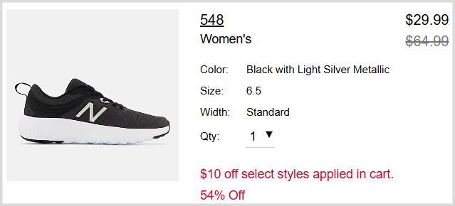 New Balance 548 Womens Shoes Checkout