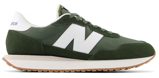 New Balance Mens 237 Sneaker Dark Green