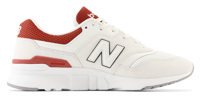 New Balance Mens 997H Sneaker off white