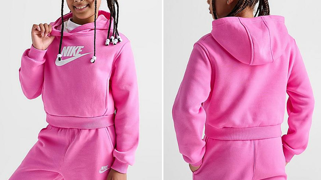 Nike Girls Sportswear Club Fleece Hoodies