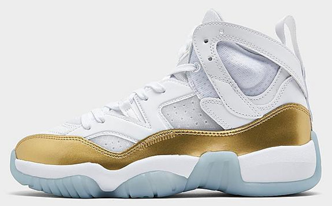 Nike Jordan Jumpman Womens Shoes in Gold