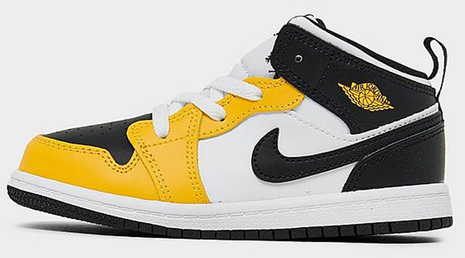 Nike Toddler Air Jordan Retro 1 Mid Casual Shoe