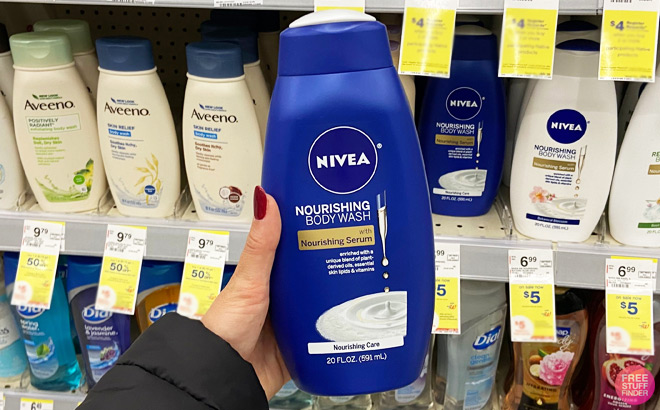 Nivea Body Wash at Walgreens