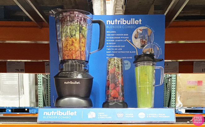 NutriBullet Blender Combo with Single Serve Cups