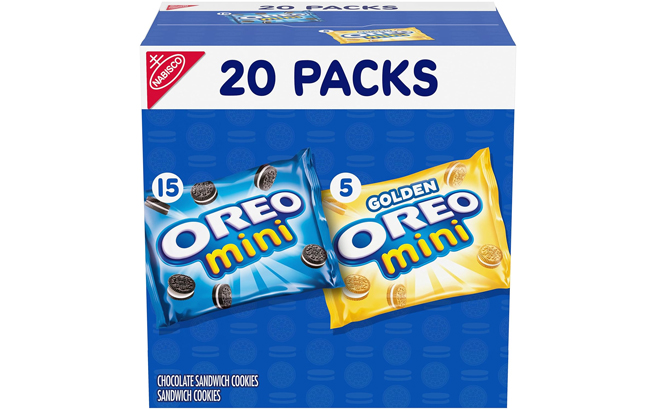 OREO Mini Mix Sandwich Cookies Variety Pack