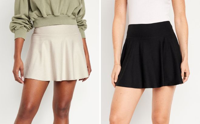 Old Navy Extra High Waisted Cloud Skort