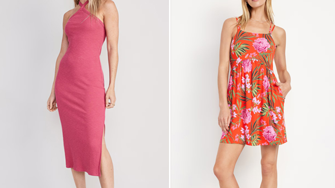 Old Navy Midi and Mini Dresses