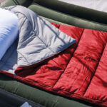 Ozark Trail 50 Degree Warm Weather Rectangular Sleeping Bag in Red