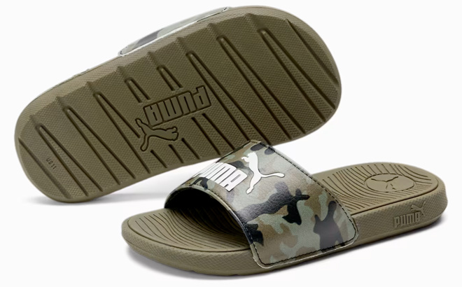 PUMA Cool Cat 2 0 Camo JR Little Kids Sandals