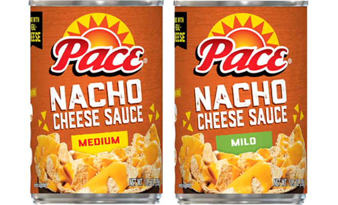 Pace Medium and Mild Nacho Cheese Sauce