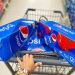 Pepsi 12 Packs on a Walgreens Shopping Cart