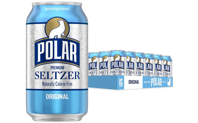 Polar Seltzer Water 18 Pack