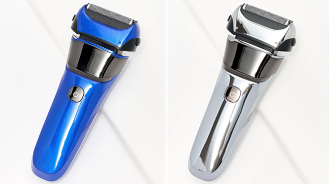 Pop Sonic Glide Unisex Shavers in Blue and Grey Colors