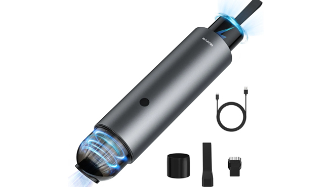 Portable Car Vacuum Cleaner with Power Bank