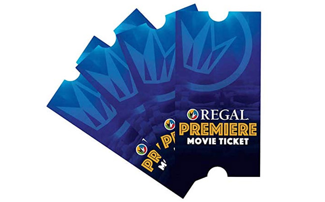 Premiere Movie Ticket to Regal Cinemas
