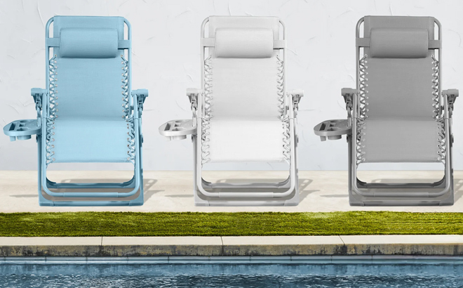 Premium Color Zero Gravity Patio Chairs