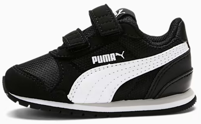 Puma ST Runner v2 Mesh AC Toddler Shoes Black