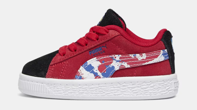 Puma Suede Splash Toddler Sneaker