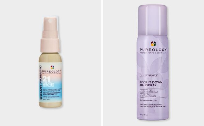 Pureology Color Fanatic Leave in Conditioner and Hairspray