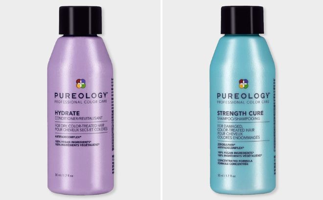 Pureology Hydrate Moisturizing Conditioner and Pureology Strength Cure Shampoo