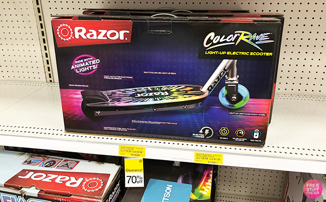 Razor Color Rave Electric Scooter