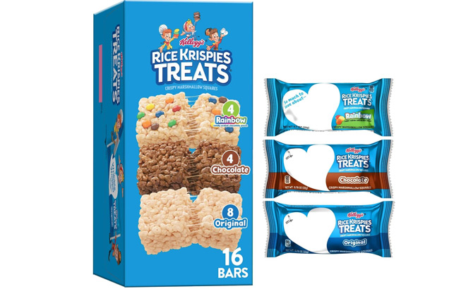 Rice Krispies Treats Marshmallow Cereal Bars