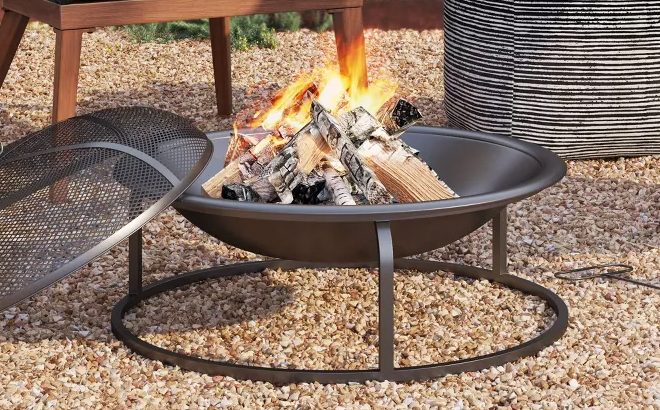 Room Essentials Wood Burning Fire Pit