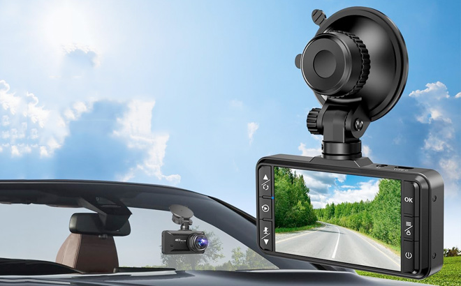 SUVCON Dash Cam Front Rear 4K1080P Dash Camera for Cars Build in WIFI