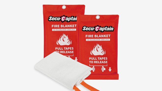 SecuCaptain Emergency Fire Blanket