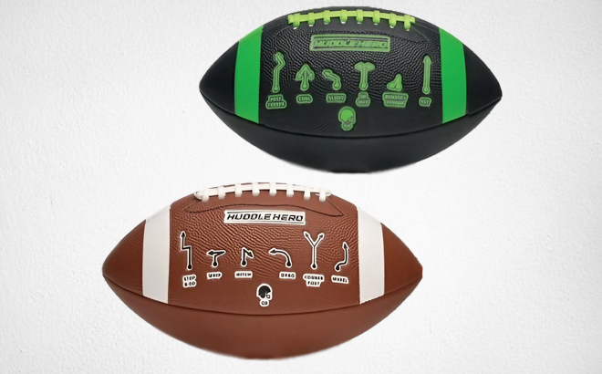 Set of Two Mini Football