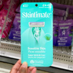 Skintimate Sensitive Skin Womens 4 Count Disposable Razors