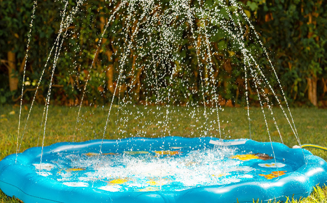 Splash Pad on the Ground