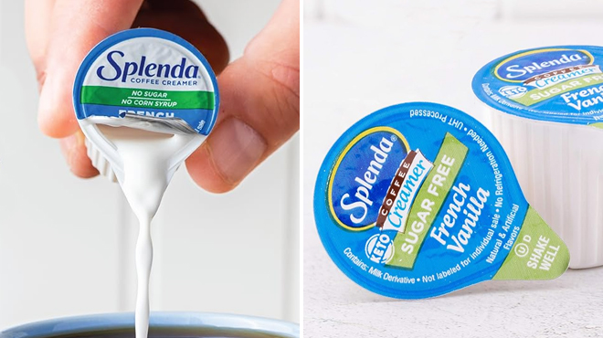 Splenda Single Serve Coffee Creamer French Vanilla