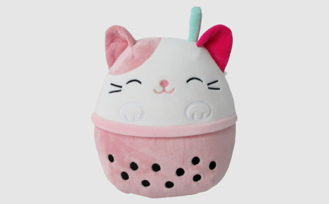 Squishmallows Cat In Boba Plush