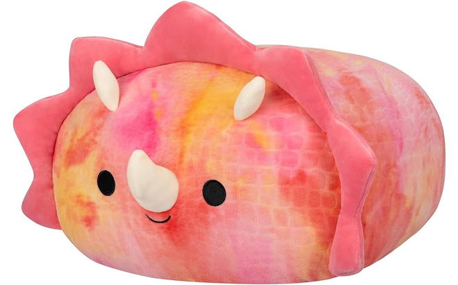 Squishmallows Stackables 12 Inch Trinity Pink Triceratops