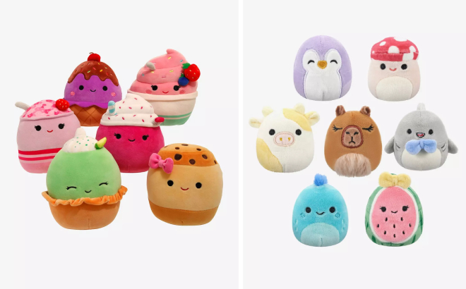 Squishmallows Sweets Scented and Micromallows Assorted Blind Plush