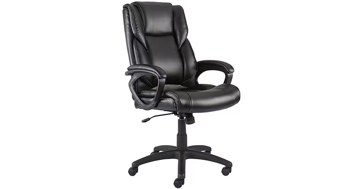 Staples Faux Leather Swivel Executive Chair