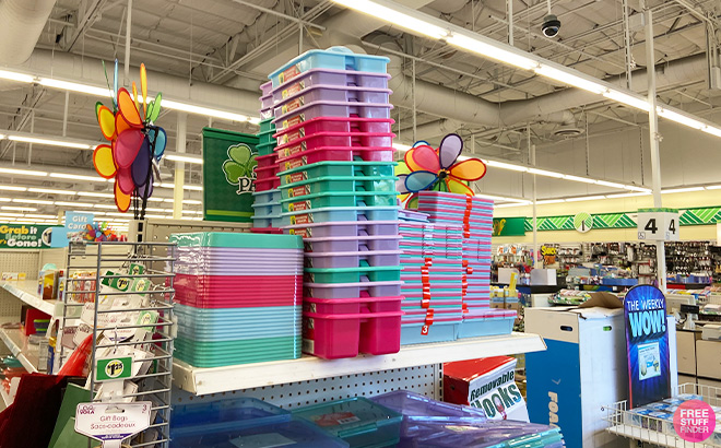 Storage Overview at Dollar Tree Store