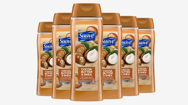 Suave Moisturizing Body Wash in Cocoa Butter and Shea