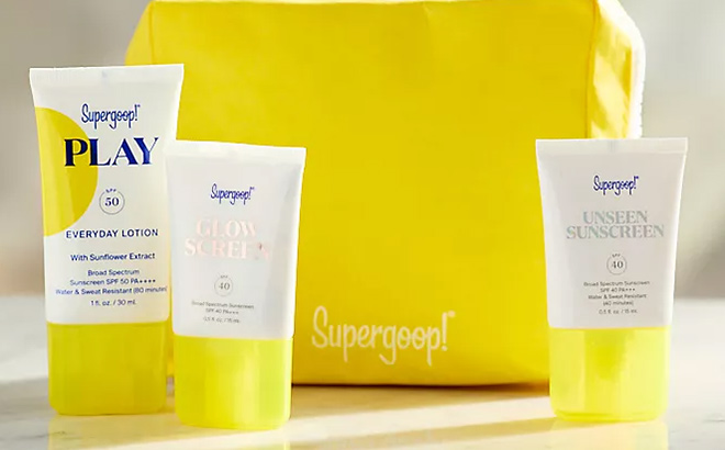 Supergoop SPF Bestsellers Starter Set