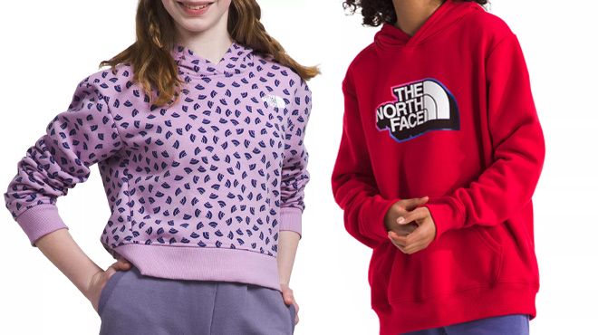 The North Face Girls Camp Fleece Pullover Hoodie and Pullover Hoodie